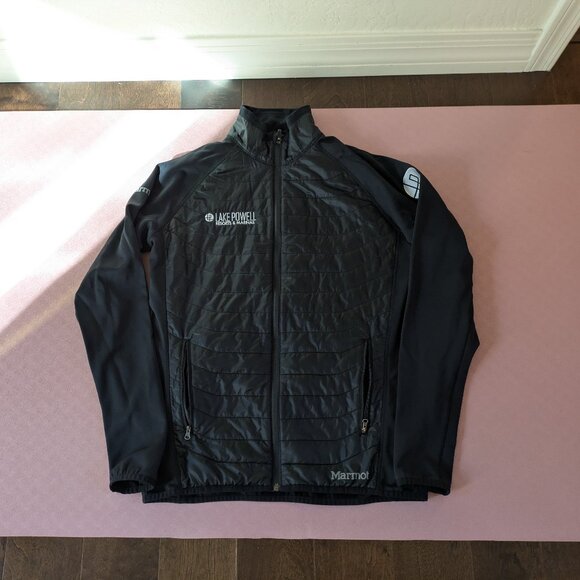 Marmot Hybrid Jacket – Men’s Size M Black, Lake Powell Resorts & Marinas Edition - Picture 1 of 10